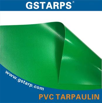 Vinyl Tarp Manufacturer PVC Coated Tarpaulin with Multiple Sizes for Truck Lumber Cover Material 550GSM 650GSM 680GSM Blue PVC Knife Coated Tarpaulin Fabric - Jiaxing Green Shield New Material Co., Ltd. - China