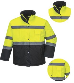 Customized Winter Outdoor Waterproof Mens Reflective Safety Work Clothing High Visibility Jackets - Great Wall Products Mfg., Ltd. - China