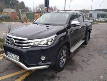 Toyota Hilux Seats 5 Doors 4 Color Black Pre-Owned Yes Fuel Type Gasoline Mileage 12'00.00 Km Transmission Automatic Drivetrain Four Wheel Drive - AGRI-HR LTD - United Kingdom