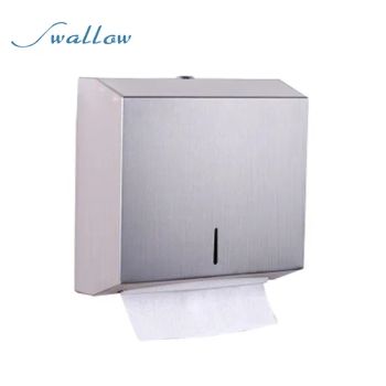 Stainless Steel Paper Towel Dispensers Wall Mount Paper Towel Holder C-Fold - Suzhou Swallow Company Limited - China
