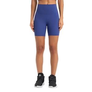 Striped Ribbed Friendly Yoga Pants Cycling Outdoor Sports Shorts for Women - XIAMEN WINGTAS GROUP CO., LTD. - China