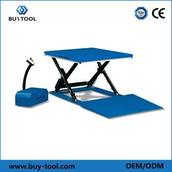 2000kg Large Hy2000 Hydraulic Low Profile Scissors Lifting/ Lift Table - Wuxi Buytool Industrial Equipment Co., Ltd. - China
