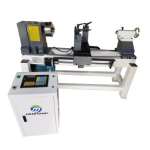 Mini Wood Lathe Machine CNC Wood Turning Lathe for Wooden Production - Jinan Mustang Machinery Co., Ltd - China