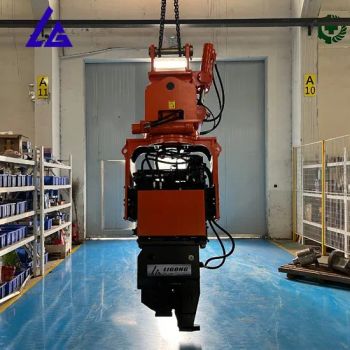 Hydraulic Excavator Pile Driver with Side Clamping for Urban Construction Projects - Yantai Li gong Machinery Equipment Co., Ltd. - China