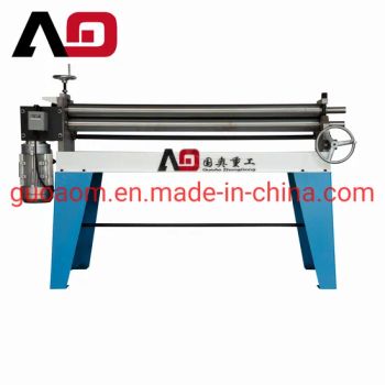 W11-3 Electric Auto Metal Plate Rolling Machine GUOAO 12M 1Y CCC ISO CE - Nanjing XINAO Technology Machinery Co., Limited - China