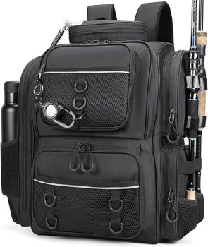 Fishing Backpack, Fishing Bag with Fishing Rod Holder - Yibin Haixun Machinery Technology Co., Ltd. - China