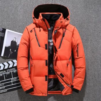 Wholesale High Quality Men's Waterproof Jacket Warm Winter Snow Coat Mountain Windbreaker Hooded Puffer Raincoat Jacket Mens Winter Jackets - Guangzhou Profound Garment Co., Ltd. - China