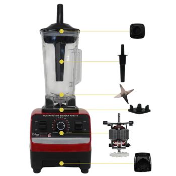 1 5L Multifunctional 2 In1 Blender Mixer Cup Fruit Vegetable Tools Mixers Juice Maker Ice Grinder Ice Crusher CKD SKD - Eunics Technology Co., Ltd. - China