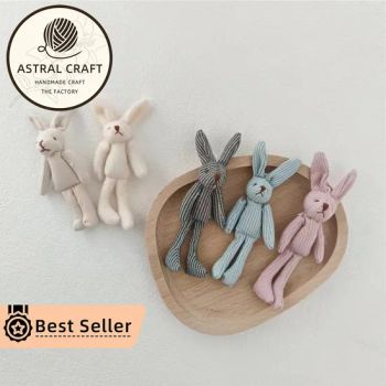 Handmade Finished Fashion Party 3D Floral Rabbit New Small Embroidery Brooch Pin - Shantou Tianshangxing Crafts Processing Factory - China