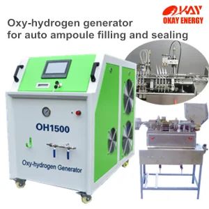 Double Injection Nozzle Ampoule Filling and Sealing Machine Hho - Okay Energy Equipment Co., Ltd. - China