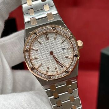 Wholesale High Quality Moissanite Automatic Mechanical Wristwatch Diamond Ap Classic Fashion Luxury Gift Women's Watch - Shantou Longhu District Shengnan Toy Store - China