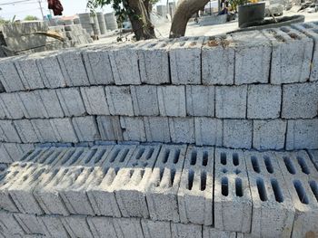 Concrete Hollow Blocks Color Grey Design Hollow Shape Rectangular Usage/Application Side Walls Size 16 inches x 8 inches x 4 - Everest Hollow Blocks - India