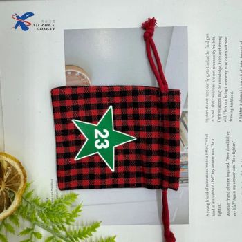 Cotton Gift Drawstring Bag Promotional Cotton Pouch Plain DIY Cotton Pouches for Jewelry Gifts - Xiajin County Xiuzhen crafts factory - China