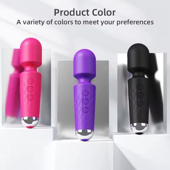 Kovida Wholesale Sex Tool Pocket Adult Product Massager Dildo pink AV Wand Massage Mini Wand Vibrator Usb Sex Toy Box for Women - carbio mobility group - France