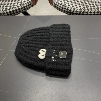 New Cute Emoji Woolen Hats, Women's Warm Thickened Windproof Hats, Men's Fashionable Outdoor Brimless Small Hats, High-Quality Casual Knitted Hats - Anhui Kaimi Clothing Co., Ltd. - China