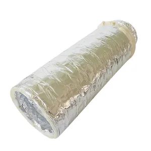 150mm High-Performance Fiberglass Insulated Flexible Duct for HVAC Systems - GFI HVAC LIMITED - China