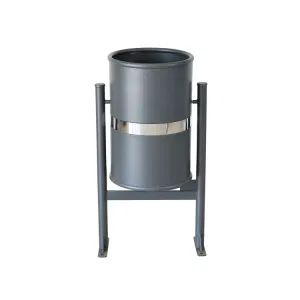 Customized Galvanized Steel Outdoor Garbage Can Public Recycling Urban Dustbin - Hebei Deko Commercial Co., Ltd. - China