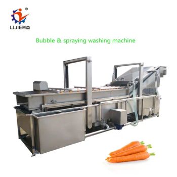 Complete Carrot Radish Air Bubble Washing Processing Machine Line - Zhucheng Lijie Food Machinery Co.,Ltd. - China