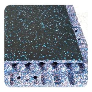 Indoor Sports Thickness Gym Floor Tiles Rubber Mat Sample Free Shape Square Trademark CZY HS Code 4008210000 Thickness - Hebei Chen Zhi Yuan Trading Company Limited - China