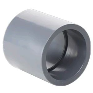 High Quality Plastic Coupling Fitting PVC Pipe Socket Coupling UPVC Flexible Coupling Pipe Fittings UPVC Reducing Coupling 1.0MPa DIN Standard for Water Supply - Hebei Lifu Pipeline Tech Co., Ltd. - China
