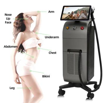 Laser Beauty Equipment Professional Laser Hair Removal Machine Titanium - Jinan Fosychan International Trading Co., Ltd. - China
