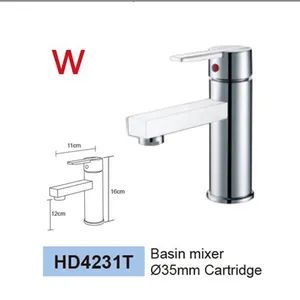 Watermark and Wels Brass Cold and Hot Water Basin Faucets Mixer - FOSHAN L'OASIS SANITARY WARE CO.,LTD - China