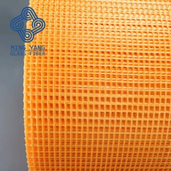 75GSM Alkali-Resistant Reinforced Eifs Fiberglass Mesh Origin China Weave Type Leno Color Customized HS Code 7019699090 Trademark - Jiangxi HuaYuan New Material Co.,Ltd. - China