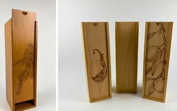 CUSTOM WOODEN WINE BOXES Design Elegant Material Wooden Presentation Ideal For Gifts Branding Support Enhances Branding - CUSTOM CRAFT LIMITED - United Kingdom