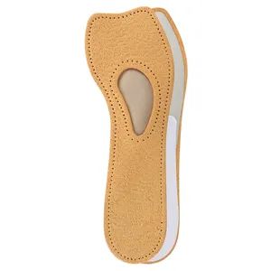 Self-Adhesive 3/4 Sheepskin Leather Insoles - Metatarsal Arch Support for Ladies High Heels - Wenzhou Future Shoe Material Co, . Ltd - China