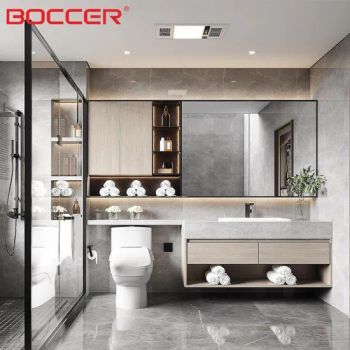 Compact Narrow Slim Cabinet Profile Small Space Bathroom Vanity - Guangzhou BOCCER Furniture Co., Ltd - China
