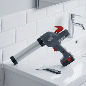 Adjustable Speed Rechargeable Electric Caulking Gun - Blue - Batteries Included - Putian Hongtai Electromechanical Industry and Trade Co., Ltd. - China