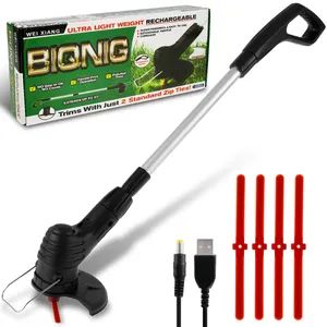 Cordless Electric Lawn Mower 5V 2000mAh Handheld Garden Tool with Telescopic Handle - Yiwu Greatcity Tools Co., Ltd - China