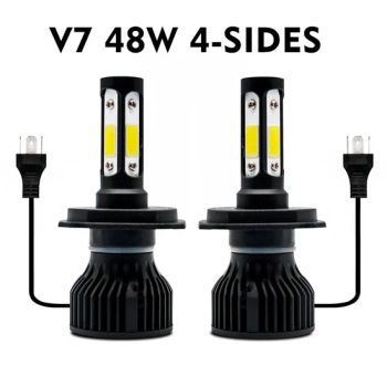 Liangjian Quality Auto Light 12V 4sides 48W V7 LED Headlight Bulbs for Car - Guangdong Liangjian Lighting Co., Ltd. - China