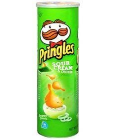 Pringles Sour Cream & Onion, Crispy with Cream and Onion Flavor, 165 G - SOFT DRINKS DISTRIBUTION S.R.O - Poland