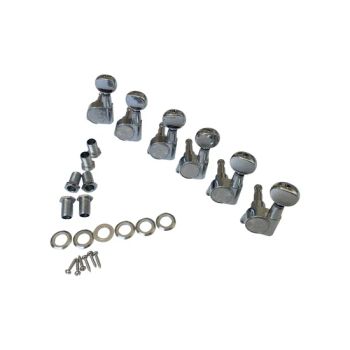 6 Inline Chrome Electric Guitar Tuners for 6 Strings Guitar - Afanti Music Co., Ltd. - China