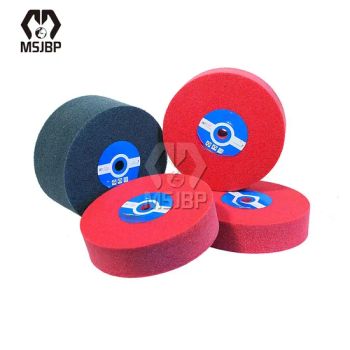 Msjbp Nylon Fiber Grinding Wheel China Wholesalers 60#-1500# Grit Non Woven Abrasive Wheel Nylon Fiber Polishing Wheel - Urumqi Chuniu Abrasive Co., Ltd - China