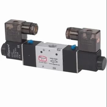 Aluminium Double Coil Solenoid Valves Material Aluminium MEDIA Air, Water, Gas Control Pilot Operated Coil Voltage (volt) - Numatics Engineering Solutions - India