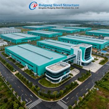 Prefabricated Metal Light Industry Steel Structure Construction Skylights and Natural Ventilator - Qingdao Ruigang Steel Structure Co., Ltd. - China