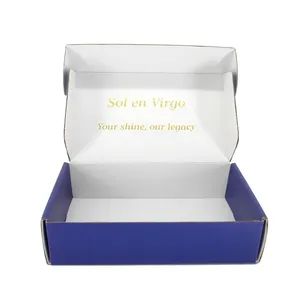 Customize Mailer Box Packaging Printing Clothes Apparel Corrugated Custom Wig Boxes with Logo Packaging - Shanghai Unison Packaging Co., Ltd. - China
