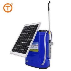 Agricultural 16 Liter Backpack Electric Spray Pump Tank Knapsack Solar Panel Power Sprayer for Orchard and Farmland - Hebei Sinotools Industrial Co., Ltd. - China