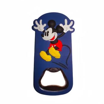 Custom Creative Cartoon Characters 3D Silicone PVC Beer Bottle Opener Fridge Magnet - Dongguan Fanyuan Trading Co., Ltd. - China