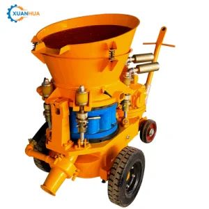 New Arrival Electric Dry Mix Gunite Spraying Concrete Pumps Shotcrete Machine for Sale - Henan Xuanhua Machinery Co., Ltd. - China