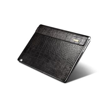 New Design High Quality Good Price Black Crocodile Grain Leather Mircosoft Surface Book 2 Tablet Case - Foshan Ringnok Leather Industry Co., Ltd. - China