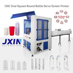 Multi-Function High-Precision Full Automatic Screen Printer for Knob Bottles Containers with Heat Dryer - Liuzhou Jiexin Machinery Co., Ltd. - China