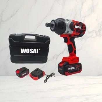 Wosai Electric Impact Wrench Heavy Duty 20V Wpsao Impact Wrench 1/2 Torque Wrenches - Qidong Edge Tool Co., Ltd. - China
