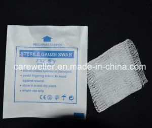 Sterile Absorbent Cotton Gauze Swab Gauze Pad - Care Weller Limited - China