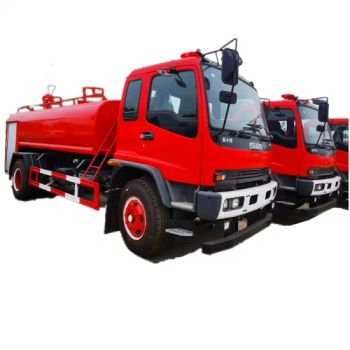 Qlsuzu Fvr Water Tanker Fire Trucks 300HP 6HK1-Tch Engine with Pto Sandwich Type Power Take off for Fire Pump Sprinkler 50L/S Cannon PS10/50W-D - Hubei Dong Runze Special Vehicle Equipment Co., Ltd. - China