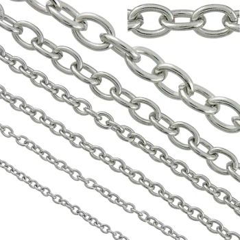 Marine Hardware 316 304 Stainless Steel DIN766 Anchor Link Chains - Yangzhou Worskey Import & Export Co., Ltd. - China