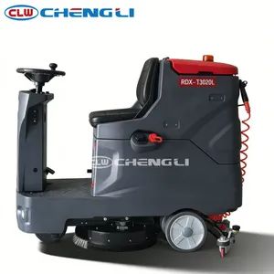 Small Ride on 600W Single Brush Floor Scrubber with 560mm Sweeping Width for Underground Parking Lots Cleaning - Chengli Automobile (Wuhan) Co., Ltd - China
