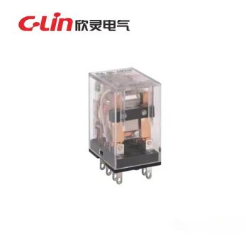 HHC68B-2Z (HH52P, MY2) Small Electromagnetic Relay DC24V DC12V with Indicator Light for Office Automation - Xinling Electrical Co., Ltd. China - China